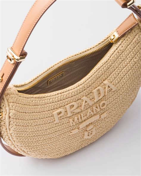 Prada Arqué Crochet Shoulder Bag